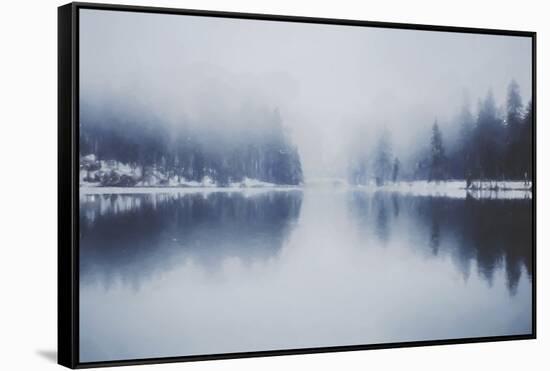 Blue Dawn-Kim Curinga-Framed Stretched Canvas