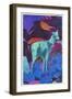 Blue Deer-David McConochie-Framed Giclee Print