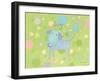 Blue Dog-Viv Eisner-Framed Art Print