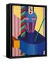 Blue Doll-Fortunato Depero-Framed Stretched Canvas