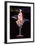 Blue Dolphin Martini-Ralph Burch-Framed Art Print