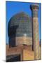Blue Dome, Detail from Gur-E Amir Mausoleum of Tamerlane-null-Mounted Giclee Print