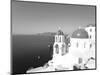 Blue Domed Churches in the Village of Oia, Santorini (Thira), Cyclades Islands, Aegean Sea, Greece-Gavin Hellier-Mounted Photographic Print