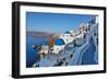 Blue Domes and Walkway-Larry Malvin-Framed Photographic Print