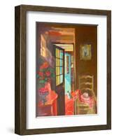 Blue Door, 2003-William Ireland-Framed Giclee Print