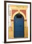 Blue Door, Essaouira, Morocco-Natalie Tepper-Framed Photo