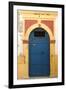 Blue Door, Essaouira, Morocco-Natalie Tepper-Framed Photo