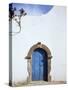 Blue Door, Filicudi, Aeolian Islands, Unesco World Heritage Site, Italy-Oliviero Olivieri-Stretched Canvas