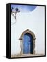 Blue Door, Filicudi, Aeolian Islands, Unesco World Heritage Site, Italy-Oliviero Olivieri-Framed Stretched Canvas