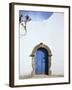 Blue Door, Filicudi, Aeolian Islands, Unesco World Heritage Site, Italy-Oliviero Olivieri-Framed Photographic Print