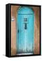 Blue Door III-Kathy Mahan-Framed Stretched Canvas