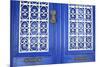 Blue Door in Bodrum, Turkey, Anatolia, Asia Minor, Eurasia-Richard-Mounted Photographic Print