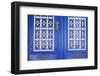 Blue Door in Bodrum, Turkey, Anatolia, Asia Minor, Eurasia-Richard-Framed Photographic Print