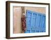 Blue Door in Taos, New Mexico, United States of America, North America-Richard Cummins-Framed Photographic Print