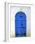 Blue Door, Karaman Village, Northern Cyprus-Doug Pearson-Framed Photographic Print