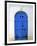 Blue Door, Karaman Village, Northern Cyprus-Doug Pearson-Framed Photographic Print