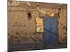 Blue Door, Luxor Town, Egypt-Clive Nolan-Mounted Photographic Print