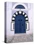 Blue Door, Sidi Bou Said, Tunisia-Jon Arnold-Stretched Canvas