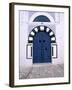 Blue Door, Sidi Bou Said, Tunisia-Jon Arnold-Framed Photographic Print