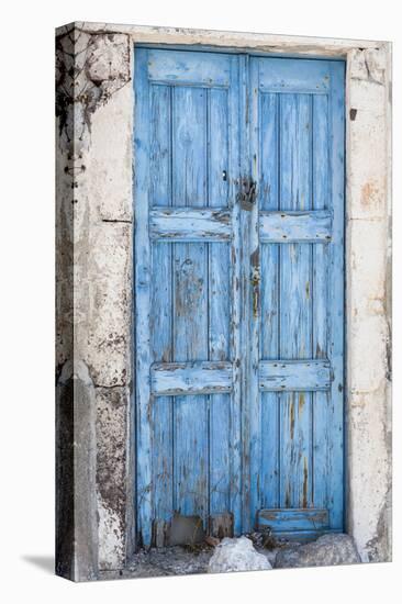 Blue Door-mddfiles-Stretched Canvas