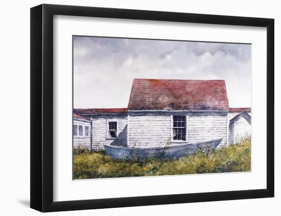 Blue Dory, Monhegan-B^ Hendershot-Framed Giclee Print