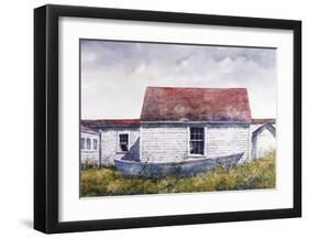 Blue Dory, Monhegan-B^ Hendershot-Framed Giclee Print