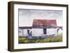 Blue Dory, Monhegan-B^ Hendershot-Framed Giclee Print