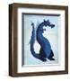 Blue Dragon-John Golden-Framed Giclee Print