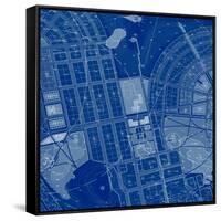 Blue Drawing-Andreyuu-Framed Stretched Canvas