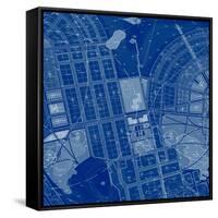 Blue Drawing-Andreyuu-Framed Stretched Canvas