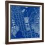 Blue Drawing-Andreyuu-Framed Art Print