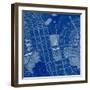 Blue Drawing-Andreyuu-Framed Art Print