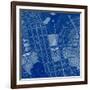 Blue Drawing-Andreyuu-Framed Art Print