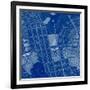 Blue Drawing-Andreyuu-Framed Art Print