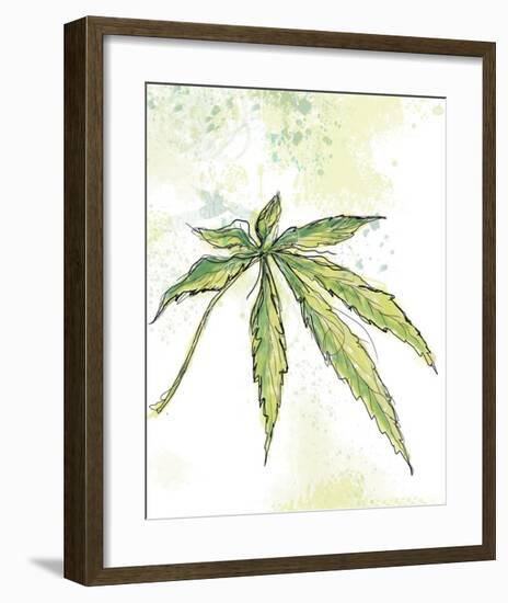 Blue Dream-Jan Weiss-Framed Art Print