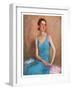 "Blue Dress,"February 4, 1933-Charles W. Dennis-Framed Giclee Print