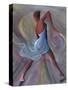 Blue Dress-Ikahl Beckford-Stretched Canvas