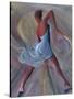Blue Dress-Ikahl Beckford-Stretched Canvas