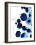 Blue Drops II-Annie Warren-Framed Art Print