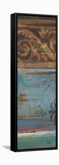Blue Eclectic VI-Patricia Pinto-Framed Stretched Canvas