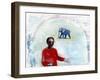 Blue Elephant Day, 2004-Gigi Sudbury-Framed Giclee Print