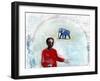 Blue Elephant Day, 2004-Gigi Sudbury-Framed Giclee Print