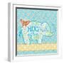 Blue Elephant I-Andi Metz-Framed Premium Giclee Print