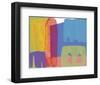 Blue Elephant-Cathe Hendrick-Framed Art Print