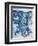 Blue Elephant-Oxana Zaika-Framed Giclee Print