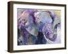 Blue Elephant-Richard Wallich-Framed Giclee Print