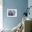 Blue Elephant-Richard Wallich-Framed Giclee Print displayed on a wall