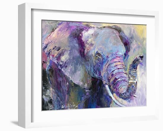 Blue Elephant-Richard Wallich-Framed Giclee Print