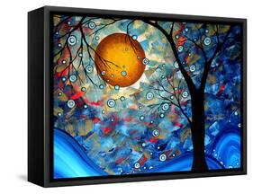 Blue Essence-Megan Aroon Duncanson-Framed Stretched Canvas