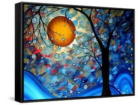 Blue Essence-Megan Aroon Duncanson-Framed Stretched Canvas